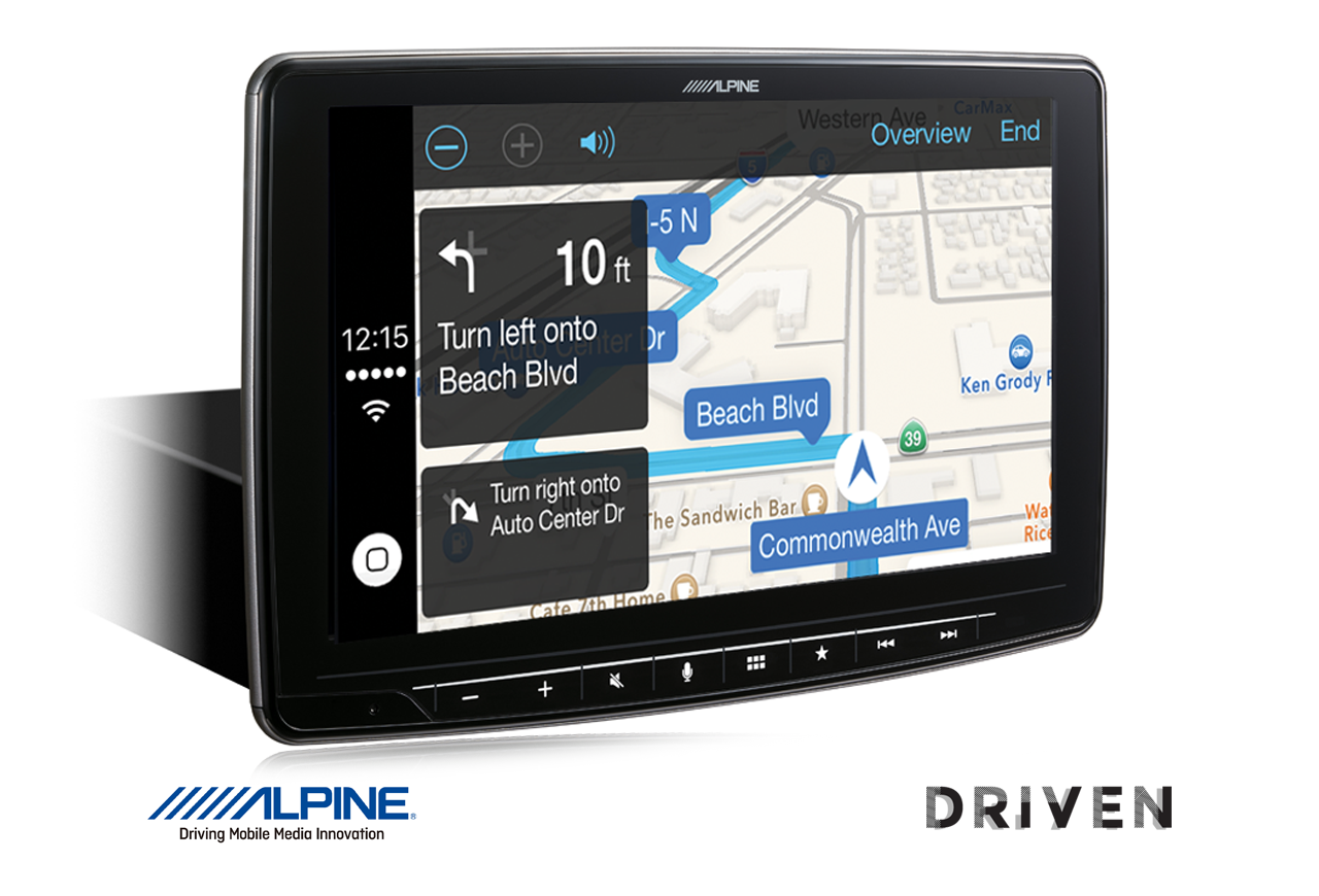 Alpine iLXF309E 9" CarPlay Driven Sound Vision Technology