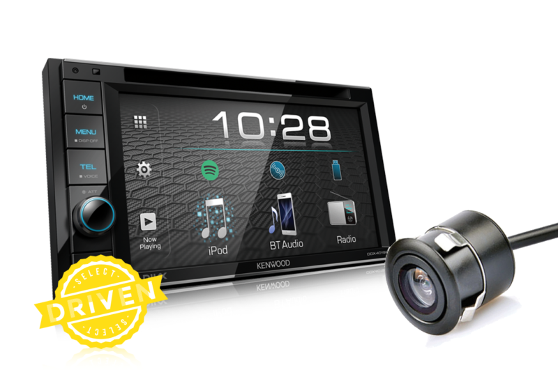 2DIN Multimedia & Reverse Camera Pack Driven Sound Vision Technology