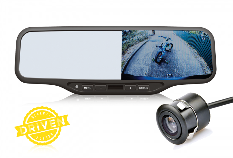 Premium Mirror & Reverse Camera Pack Driven Sound Vision Technology