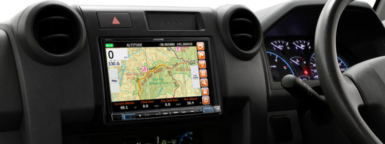 70 Series Landcruiser GPS HEMA Navigation