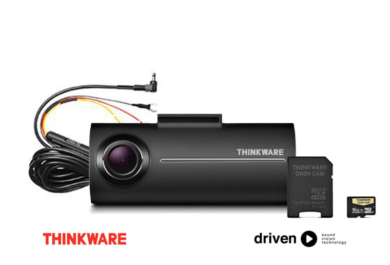 f100 dash cam package front and rear