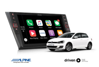volkswagen golf 9 inch audio visual