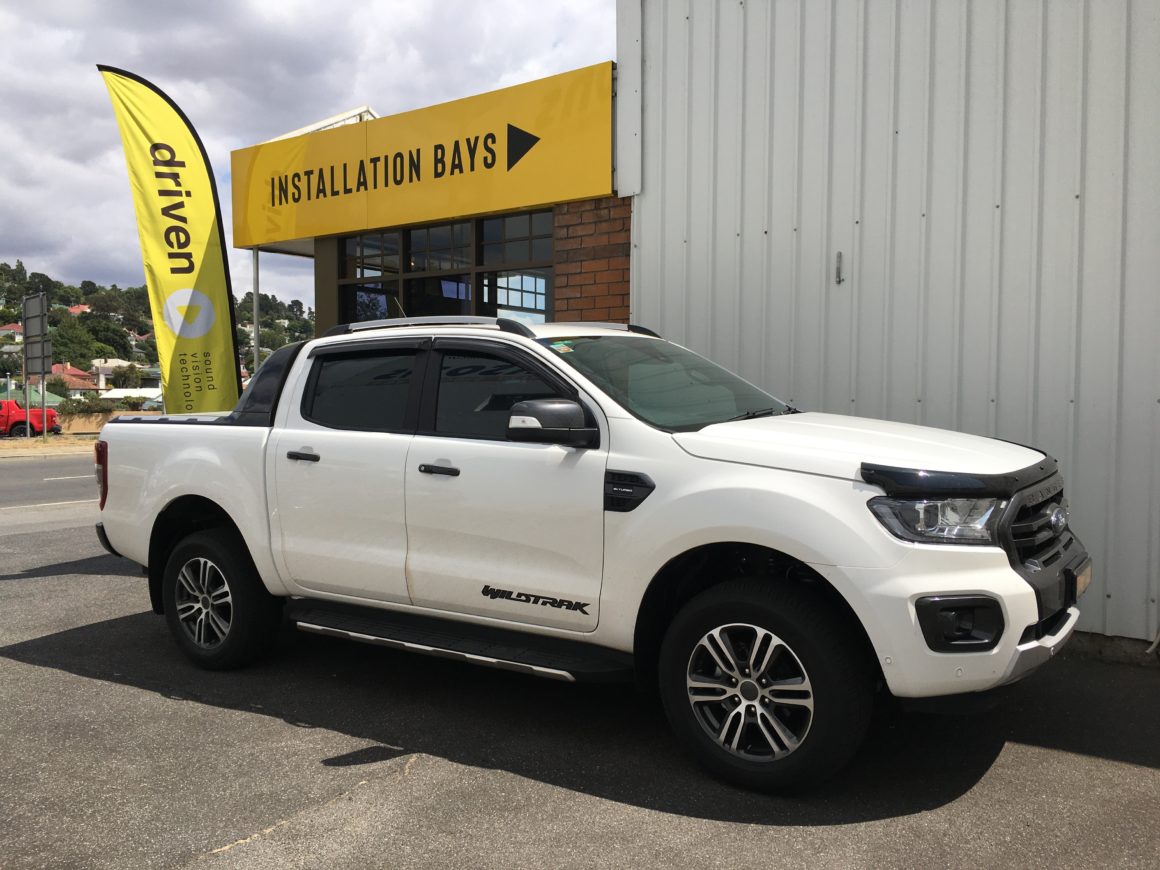 Ford Ranger with AEB installed with a REDARC towpro electric brake controller