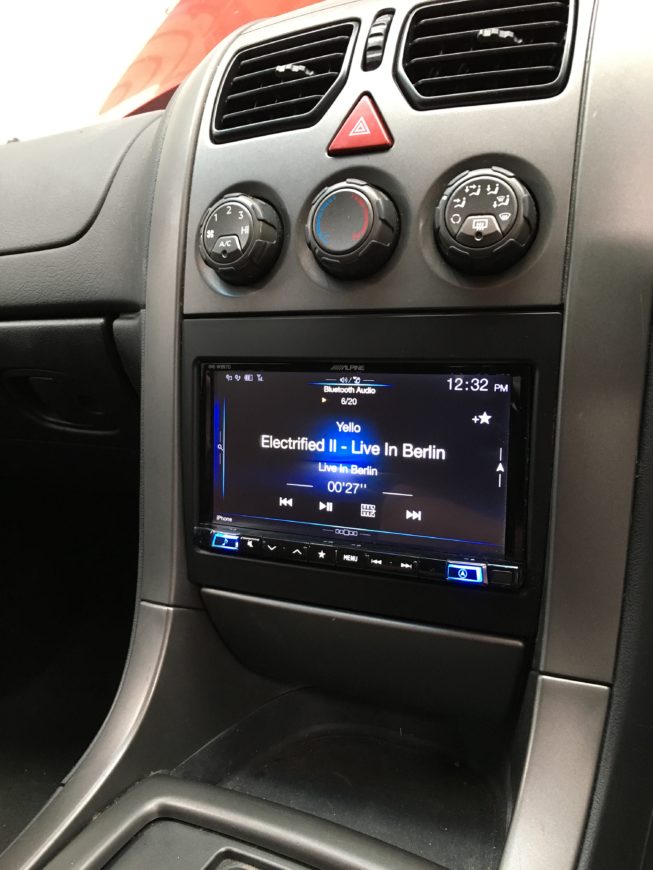 VY Commodore stereo upgrade