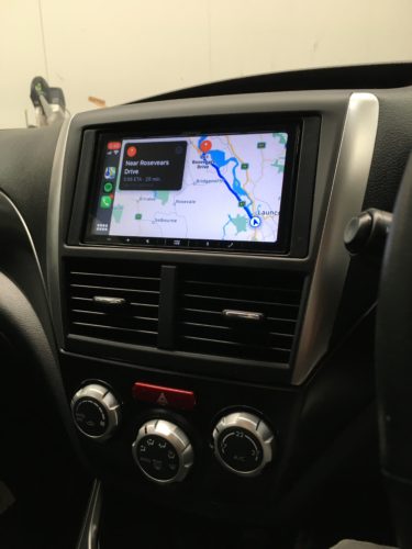 subaru CarPlay with apple maps