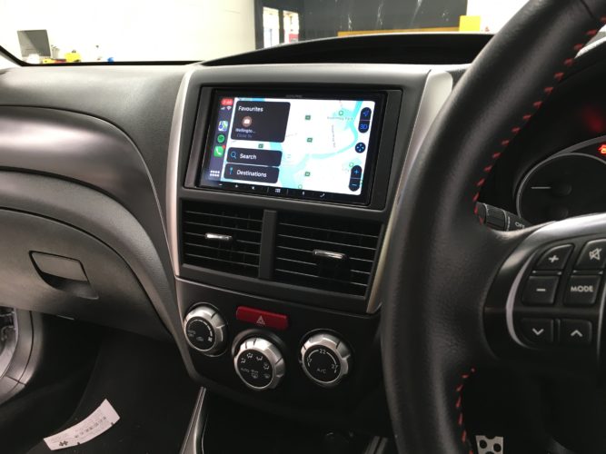 Subaru WRX Radio Upgrade to CarPlay Android Auto