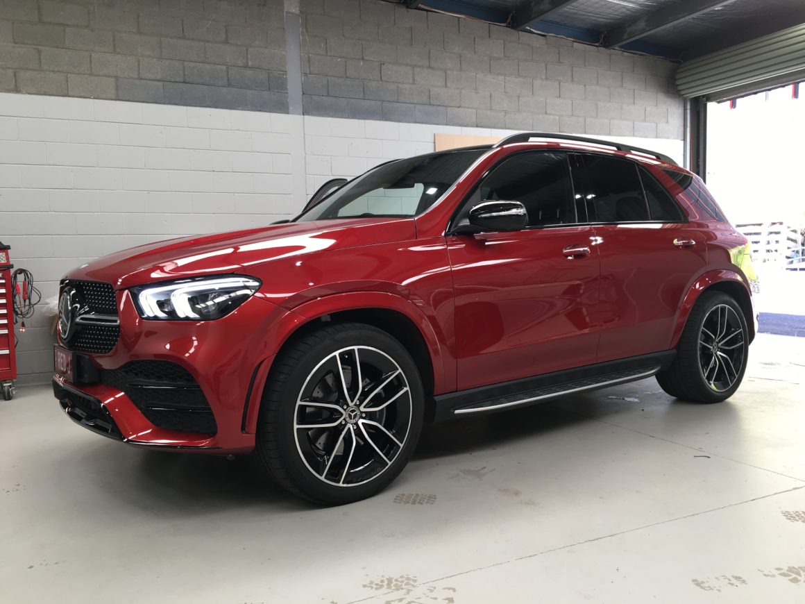 Mercedes GLE with Thinkware F770 dash cam