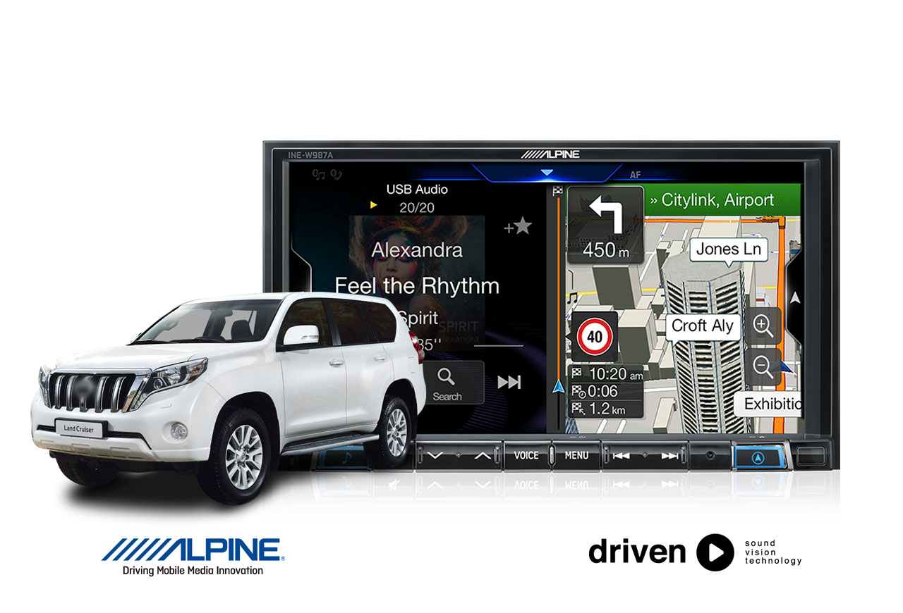 Toyota GPS Navigation Upgrade Suits Hilux, Land Cruiser, Camry & More