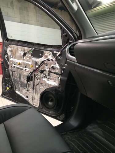 Toyota Hilux Sound Deadening Front Doors