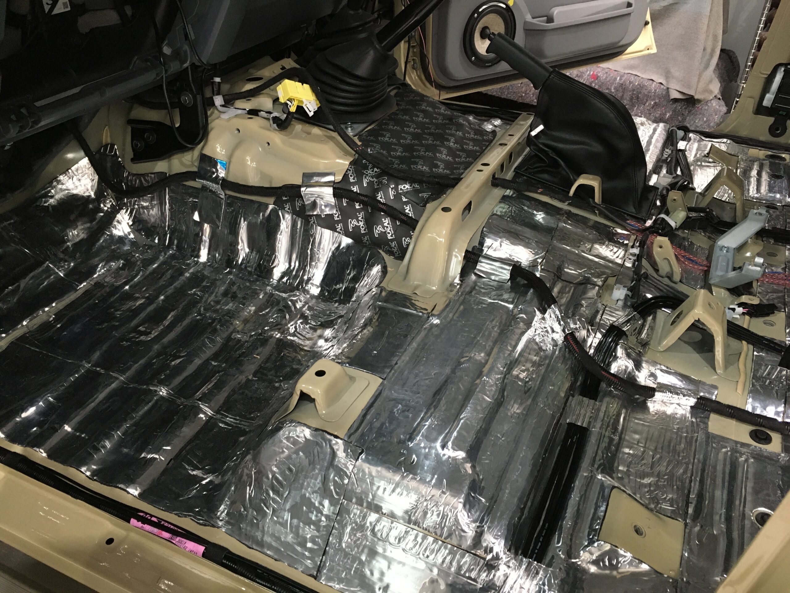 79 series sound deadening floor