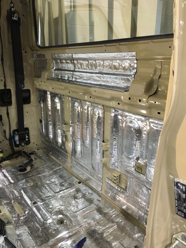 land cruiser sound deadening