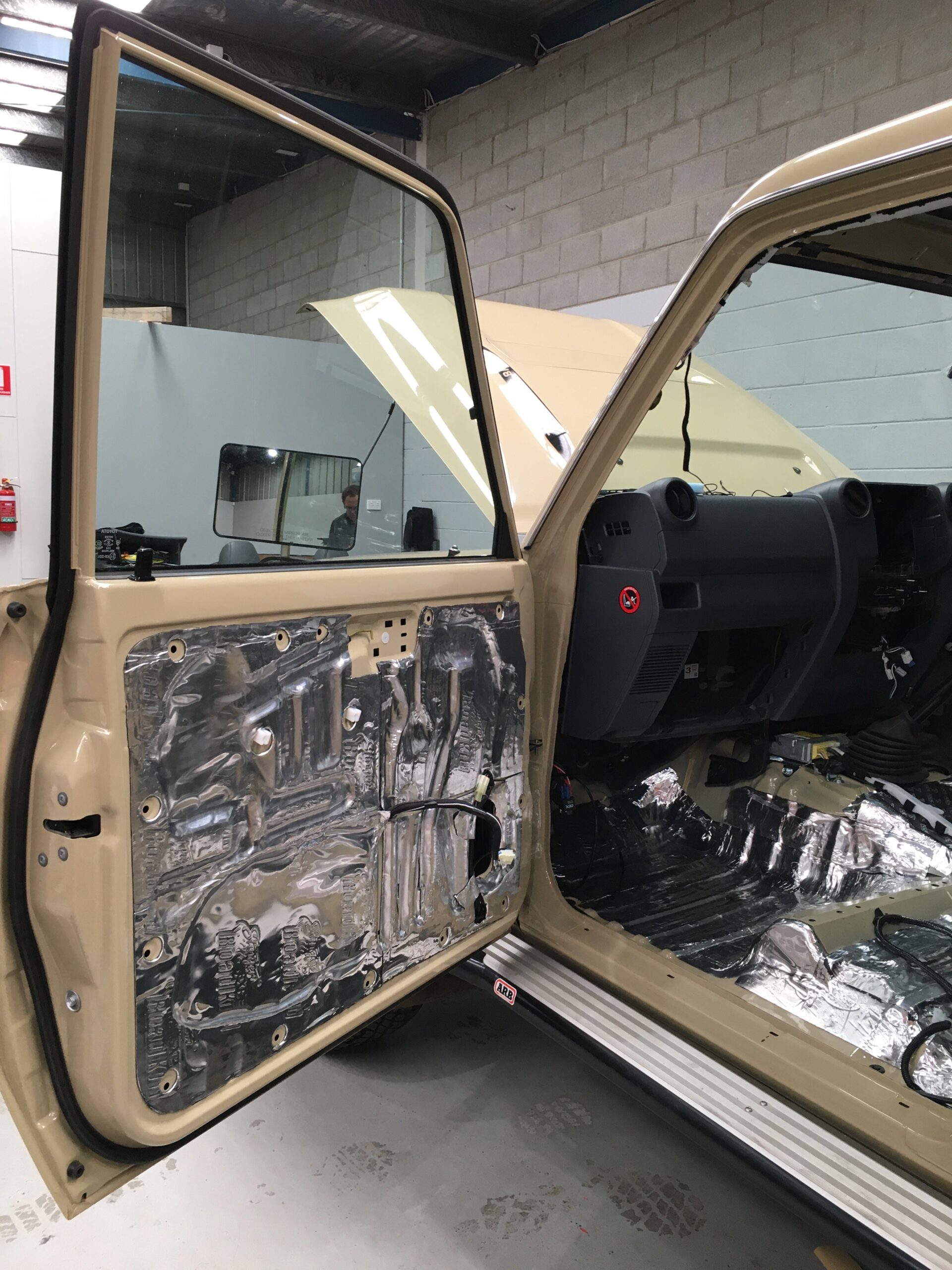 land cruiser sound deadening