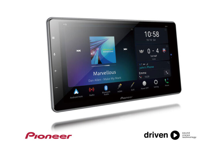 TABLET STYLE CARPLAY & ANDROID AUTO Driven Sound Vision Technology