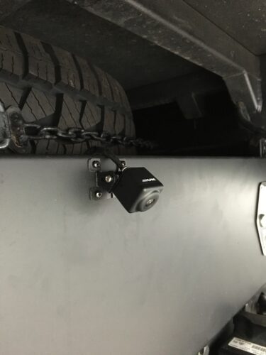 Alpine reverse camera installed onto LC 70 