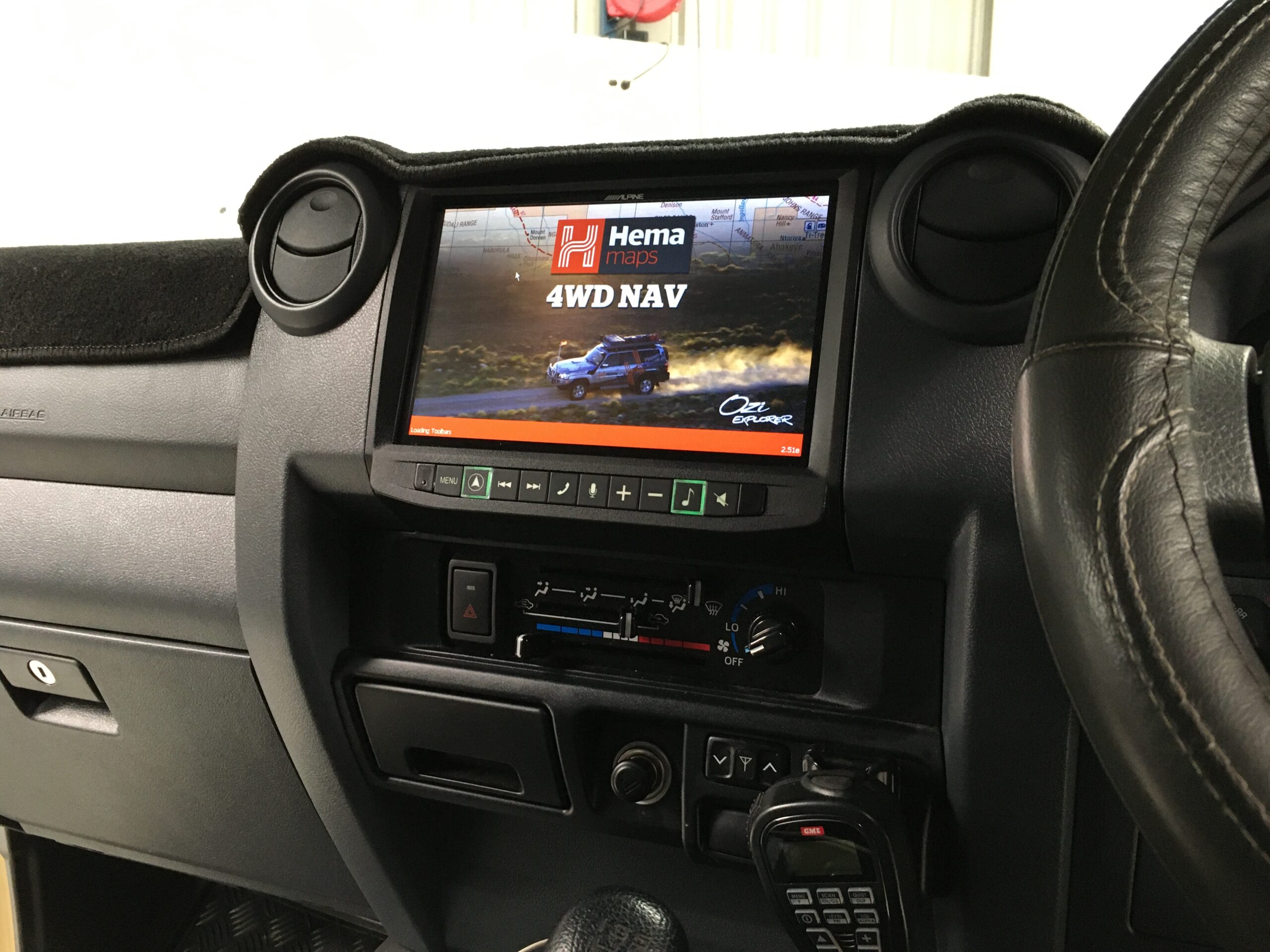 9" hema navigation for landcruiser