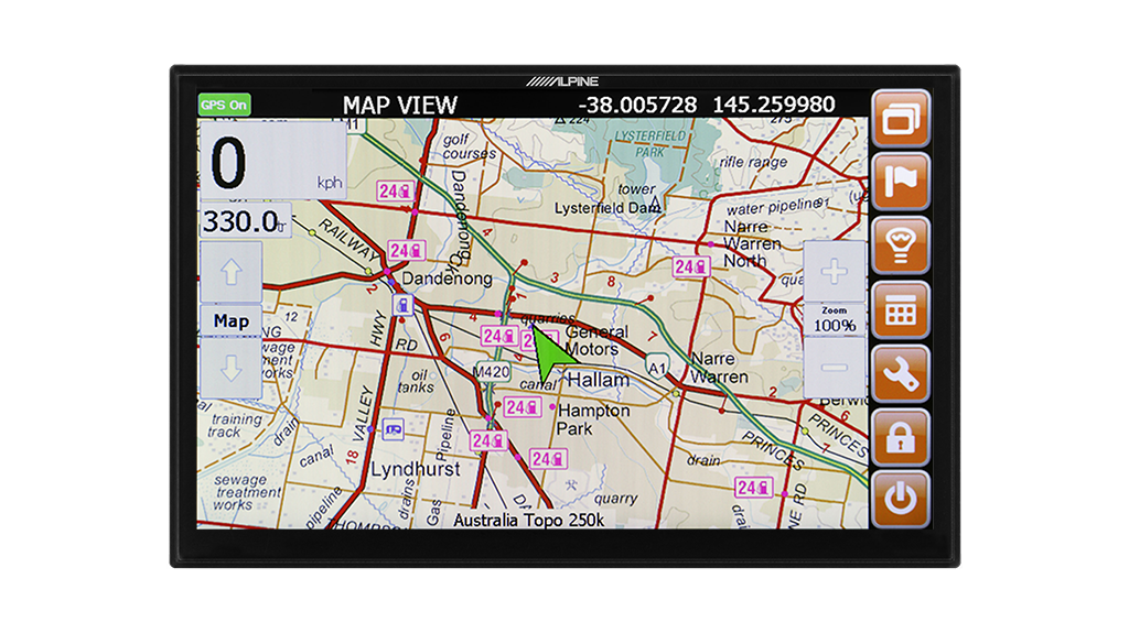 70 Series Landcruiser Hema Navigation LC70X902D