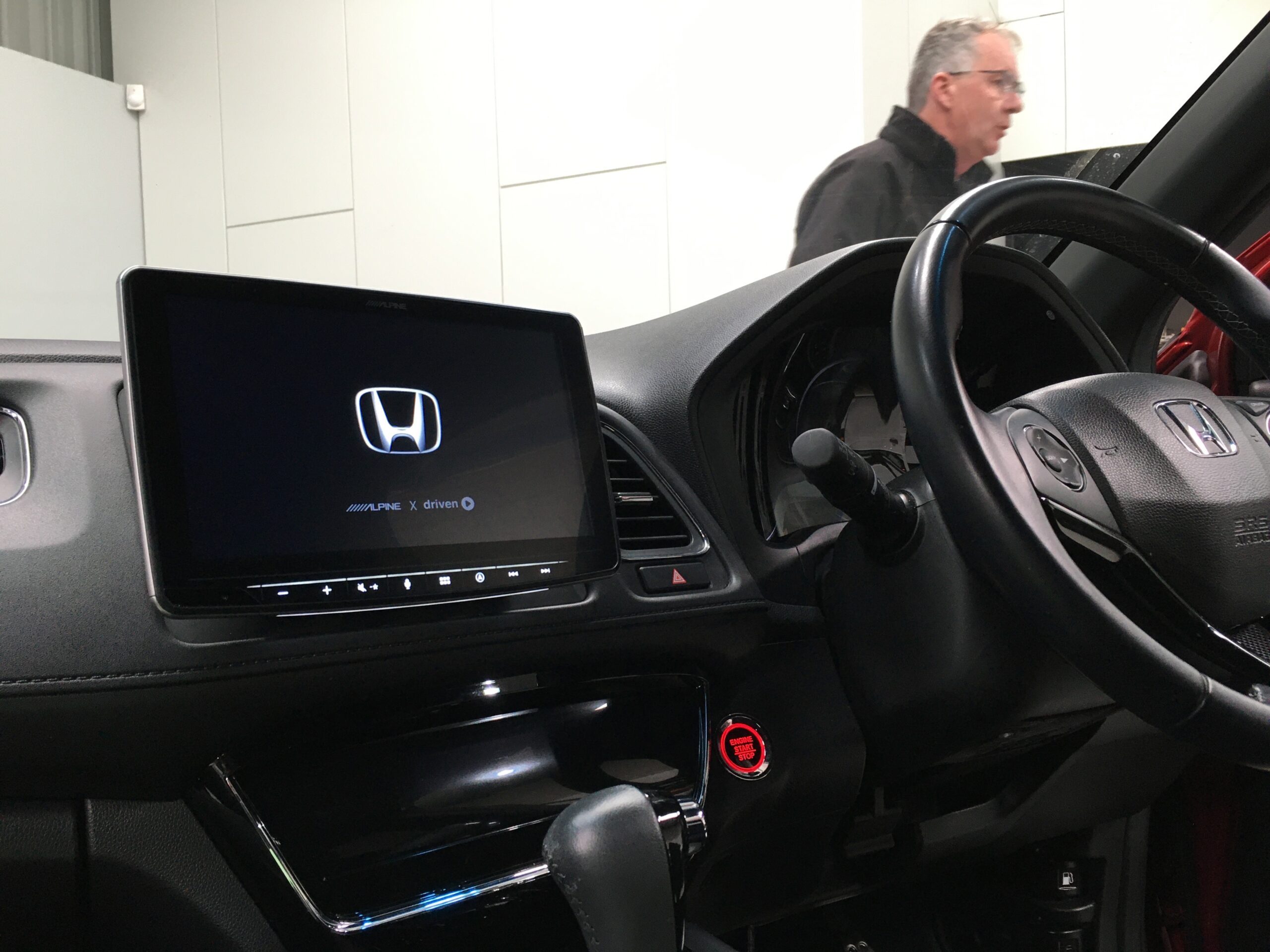 honda cdv with tablet CarPlay android auto