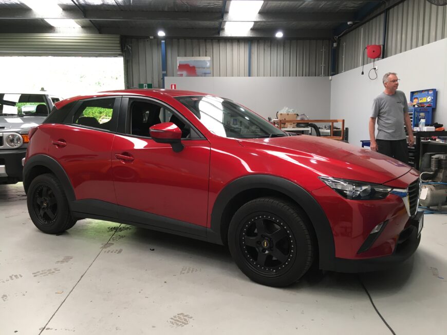 mazda cx-3 CarPlay retrofit pioneer dmh-zf9350