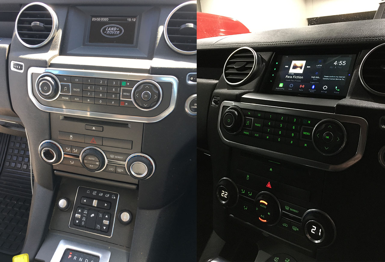 Landrover Discovery IV CarPlay & Android Auto Retrofit Kit