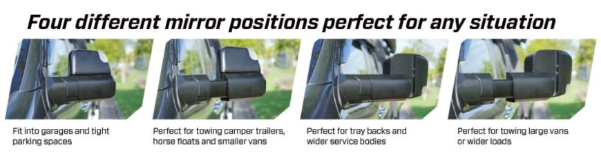 land cruiser towing mirror by msg folding positions